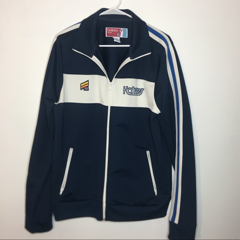 Hollister Sport Jacket Sweater Coat XL